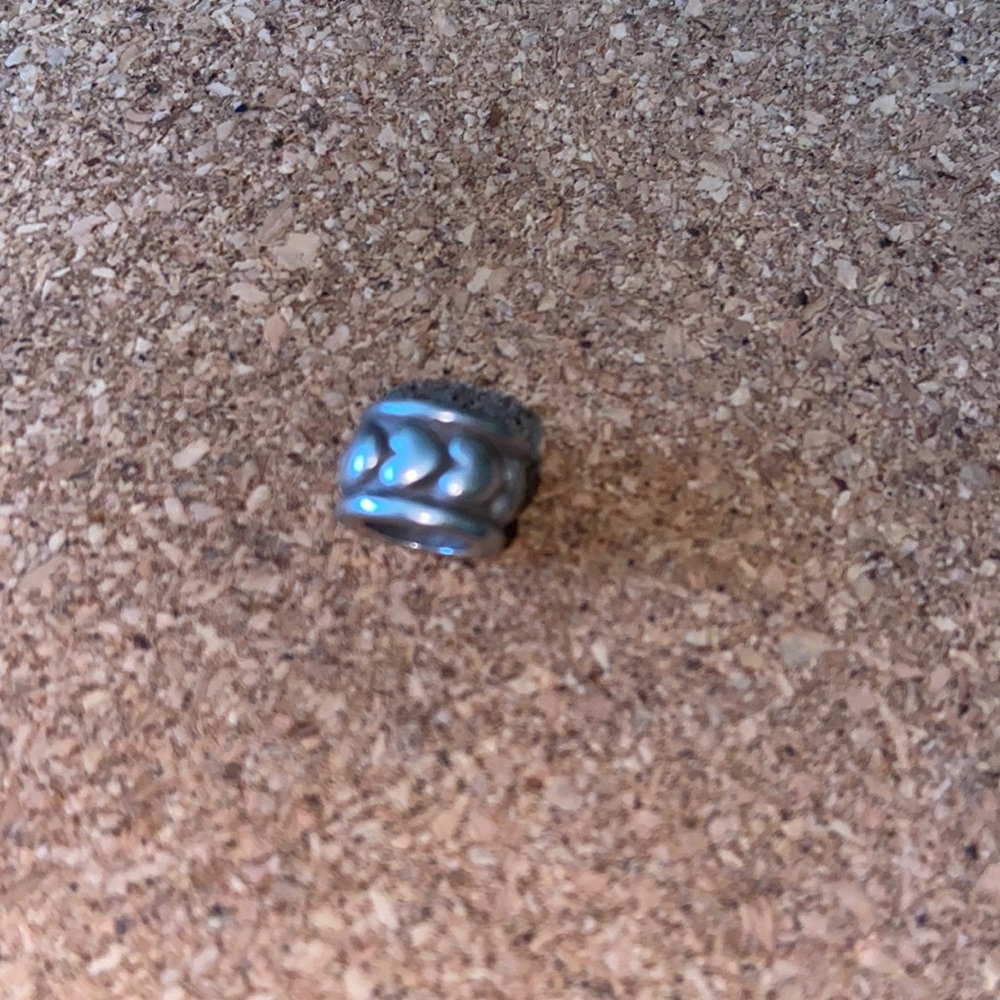 Brighton Charm Spacer for Charm Bracelet Silver with Heart
